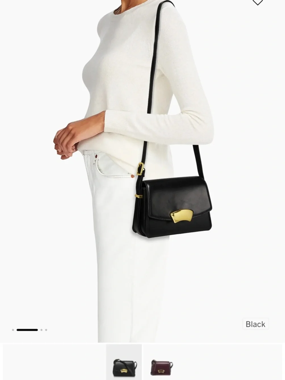 3.1 Phillip Lim ID Leather Shoulder Bag - Picture 3 of 6